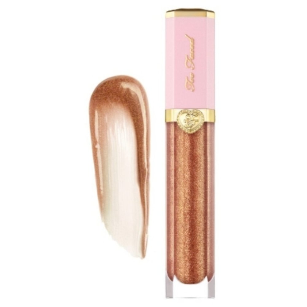 Too Faced Rich & Dazzling Lip Gloss in color Pretty Penny NWT